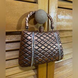 Archer Y & S Original: Mini, copper-colored crossbody purse